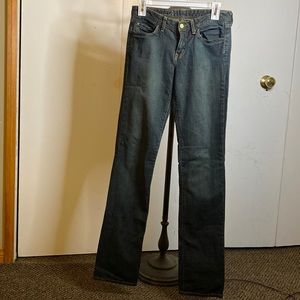 Vintage Generra jeans; faded black straight leg women’s size 27